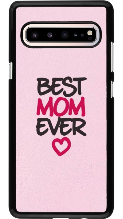 Samsung Galaxy S10 5G Case Hülle - Mom 2023 best Mom ever pink