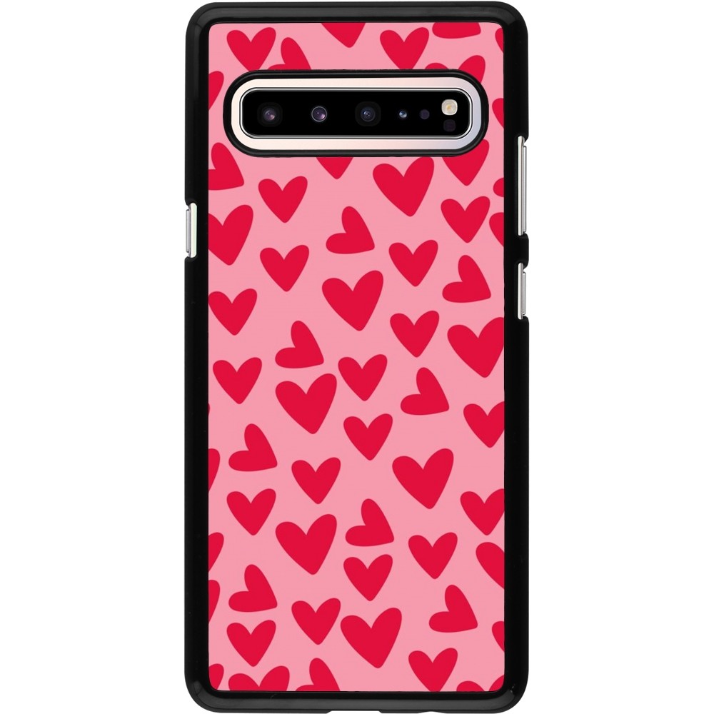 Samsung Galaxy S10 5G Case Hülle - Mom 2024 kleine Herzen