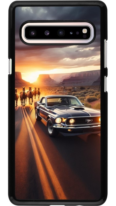 Samsung Galaxy S10 5G Case Hülle - Mustang 69 Grand Canyon