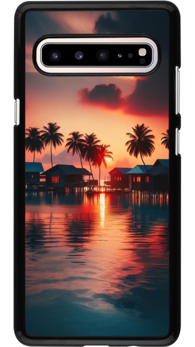 Samsung Galaxy S10 5G Case Hülle - Paradies Malediven