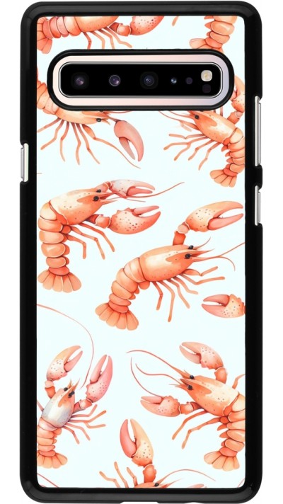 Coque Samsung Galaxy S10 5G - Pattern de homards pastels