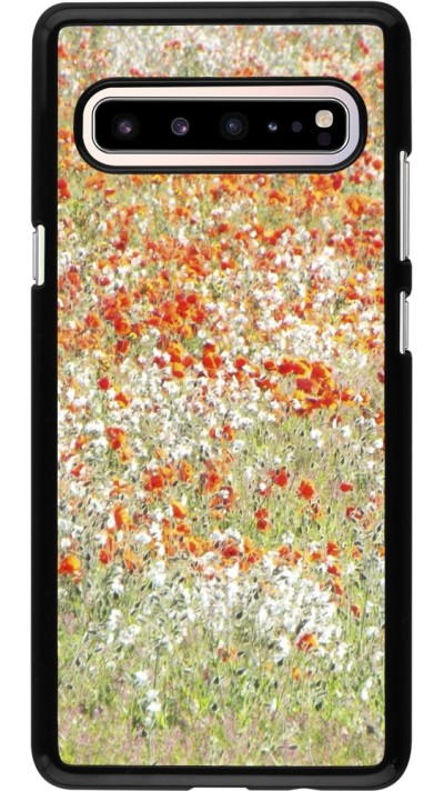 Coque Samsung Galaxy S10 5G - Petites fleurs peinture