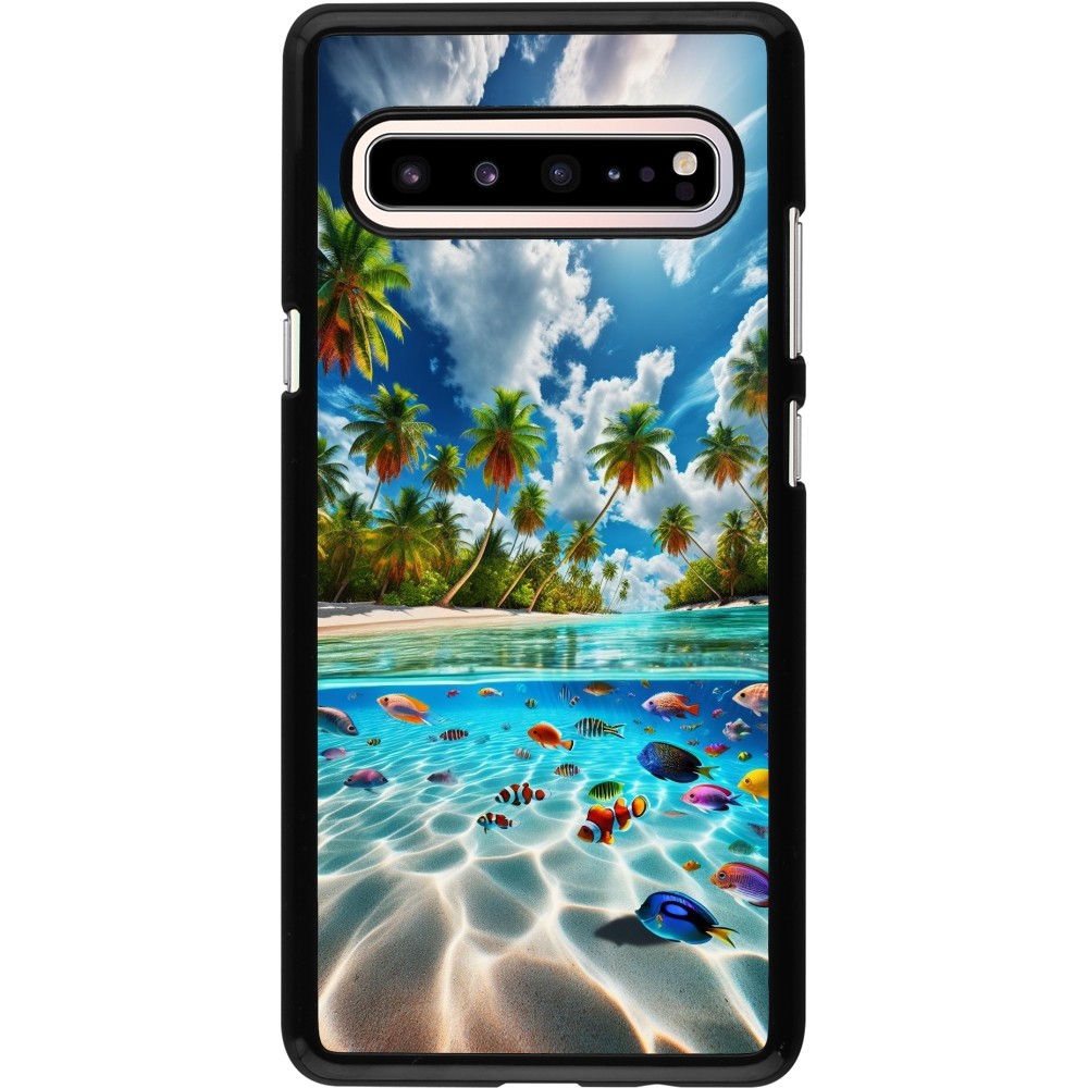 Coque Samsung Galaxy S10 5G - Plage Paradis
