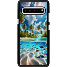 Coque Samsung Galaxy S10 5G - Plage Paradis