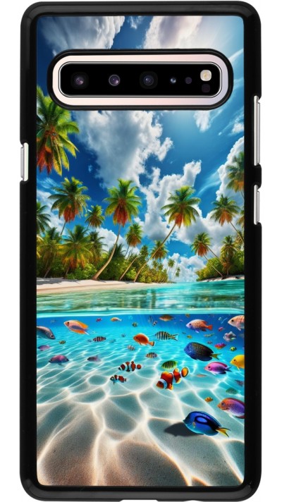Samsung Galaxy S10 5G Case Hülle - Strandparadies