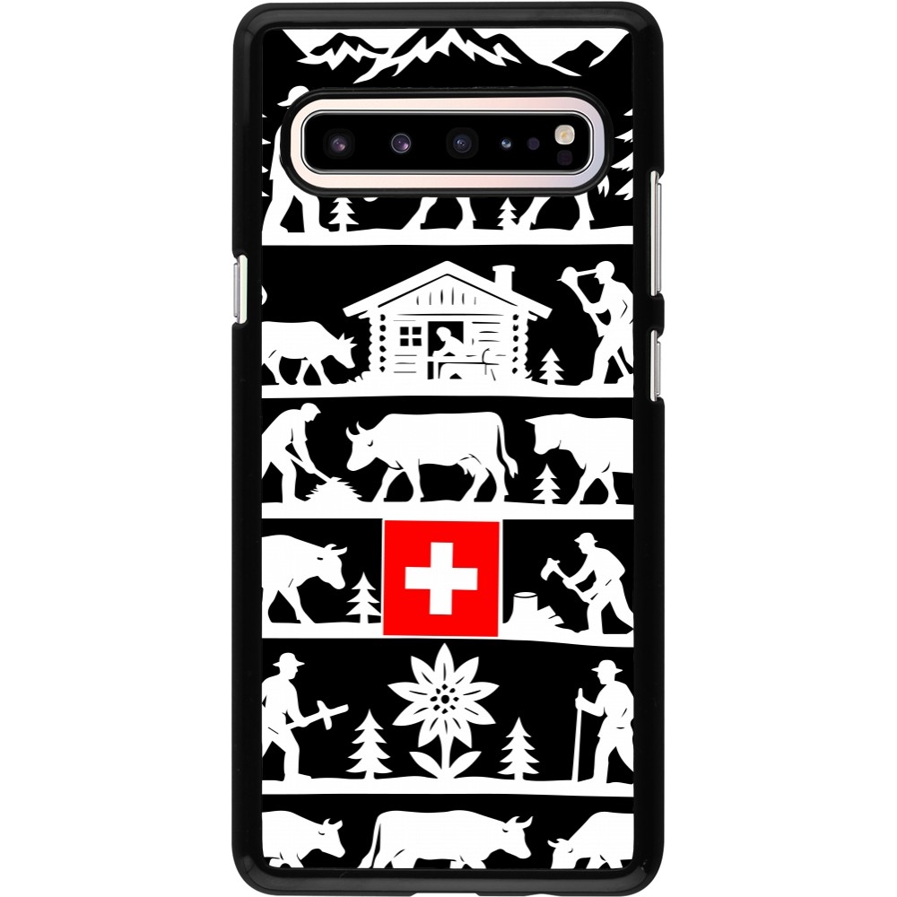 Samsung Galaxy S10 5G Case Hülle - Poya Schweiz 1 schwarz