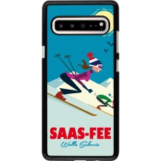 Coque Samsung Galaxy S10 5G - Saas-Fee Ski Downhill