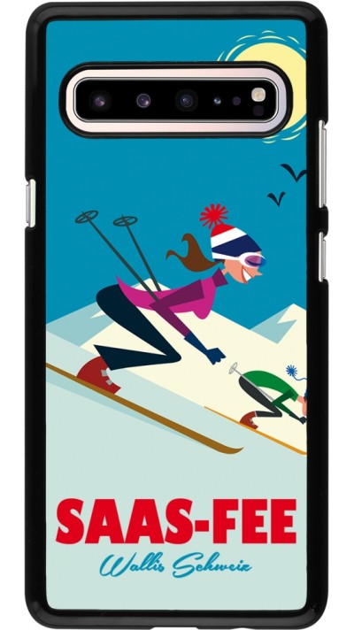 Coque Samsung Galaxy S10 5G - Saas-Fee Ski Downhill