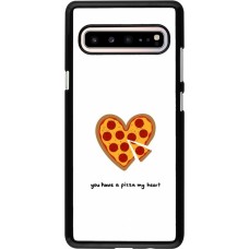 Samsung Galaxy S10 5G Case Hülle - Saint Valentines Day 26 You have my pizza heart