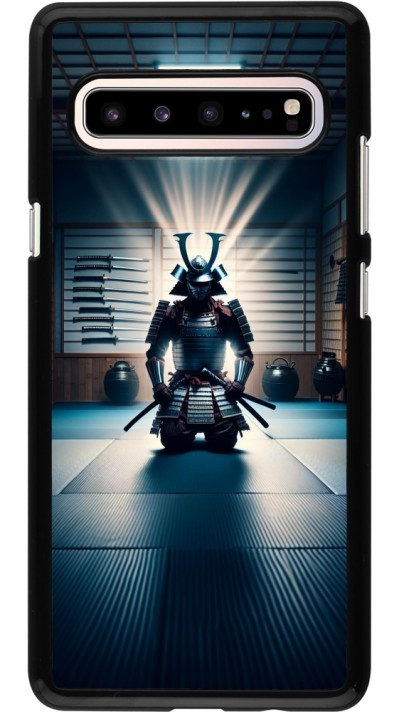 Samsung Galaxy S10 5G Case Hülle - Samurai im Gebet