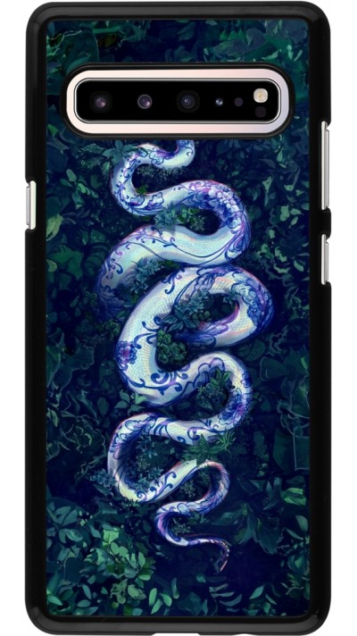 Coque Samsung Galaxy S10 5G - Serpent Blue Anaconda