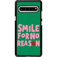 Samsung Galaxy S10 5G Case Hülle - Smile for no reason 2026