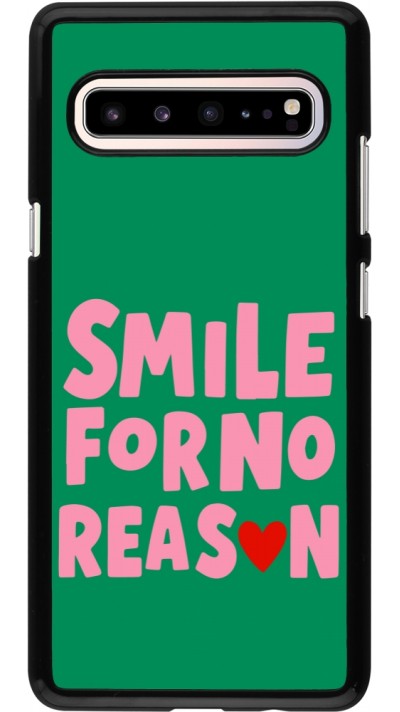 Samsung Galaxy S10 5G Case Hülle - Smile for no reason 2026