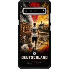 Coque Samsung Galaxy S10 5G - Football Allemagne splash 2026