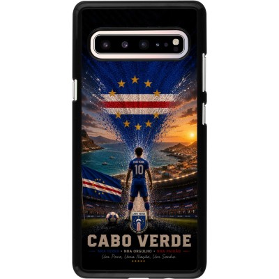 Coque Samsung Galaxy S10 5G - Football Cap-Vert splash 2026