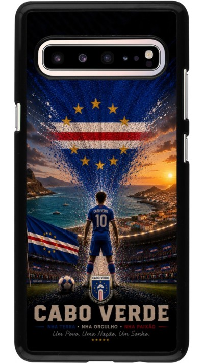 Coque Samsung Galaxy S10 5G - Football Cap-Vert splash 2026