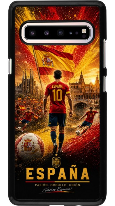 Coque Samsung Galaxy S10 5G - Football Espagne splash 2026