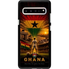 Coque Samsung Galaxy S10 5G - Football Ghana splash 2026