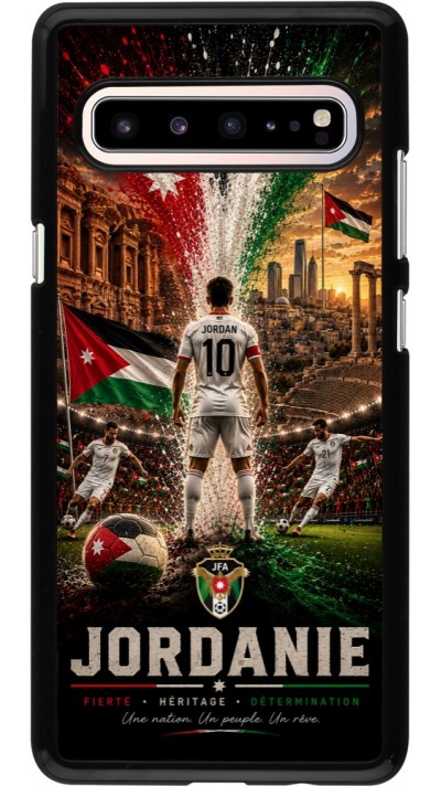 Coque Samsung Galaxy S10 5G - Football Jordanie splash 2026