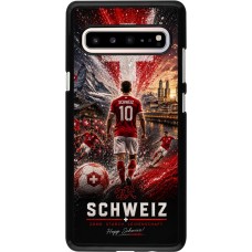 Coque Samsung Galaxy S10 5G - Football Schweiz splash 2026