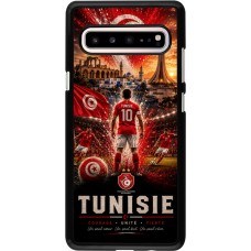Coque Samsung Galaxy S10 5G - Football Tunisie splash 2026
