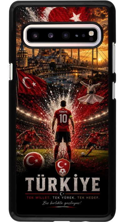 Coque Samsung Galaxy S10 5G - Football Turquie splash 2026