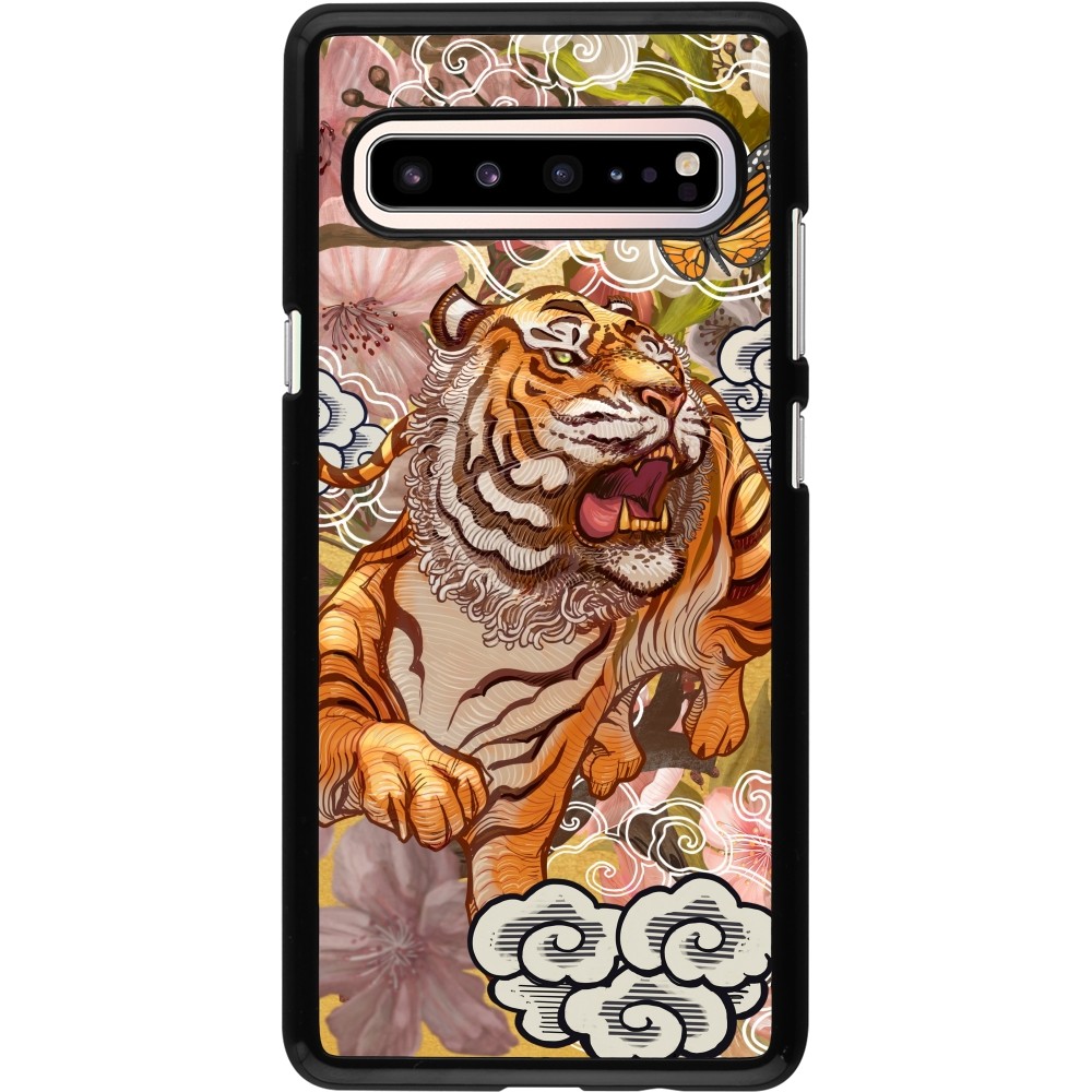Samsung Galaxy S10 5G Case Hülle - Spring 23 japanese tiger