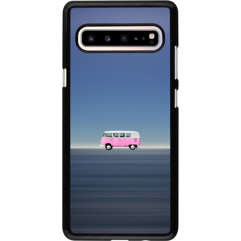 Samsung Galaxy S10 5G Case Hülle - Spring 23 pink bus