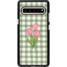 Coque Samsung Galaxy S10 5G - Green vichy tulips 2026