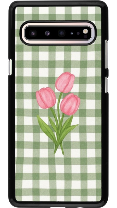 Coque Samsung Galaxy S10 5G - Green vichy tulips 2026
