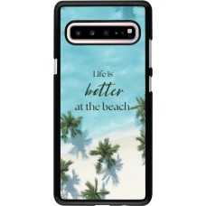 Coque Samsung Galaxy S10 5G - Summer 2025 Life is better at the beach