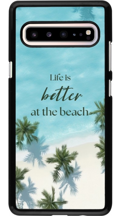 Coque Samsung Galaxy S10 5G - Summer 2025 Life is better at the beach