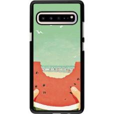 Coque Samsung Galaxy S10 5G - Views through a watermelon Summer 2026