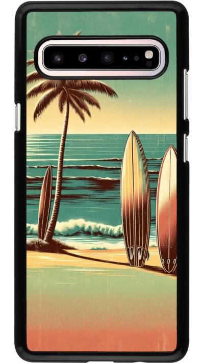 Samsung Galaxy S10 5G Case Hülle - Surf Paradise