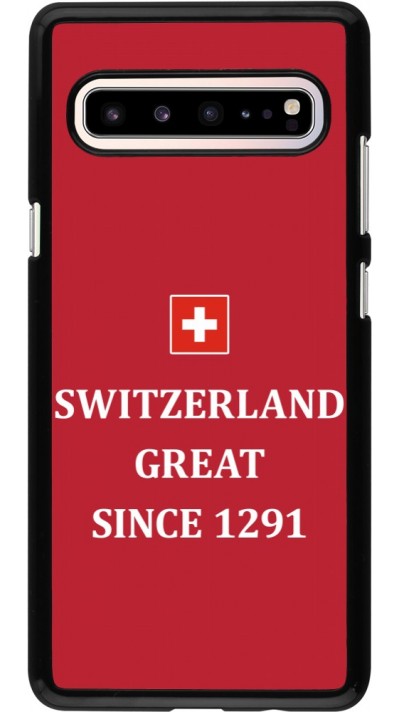 Coque Samsung Galaxy S10 5G - Switzerland Great Since 1291