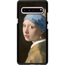 Coque Samsung Galaxy S10 5G - Tableau art - La Jeune fille à la perle - Johannes Vermeer