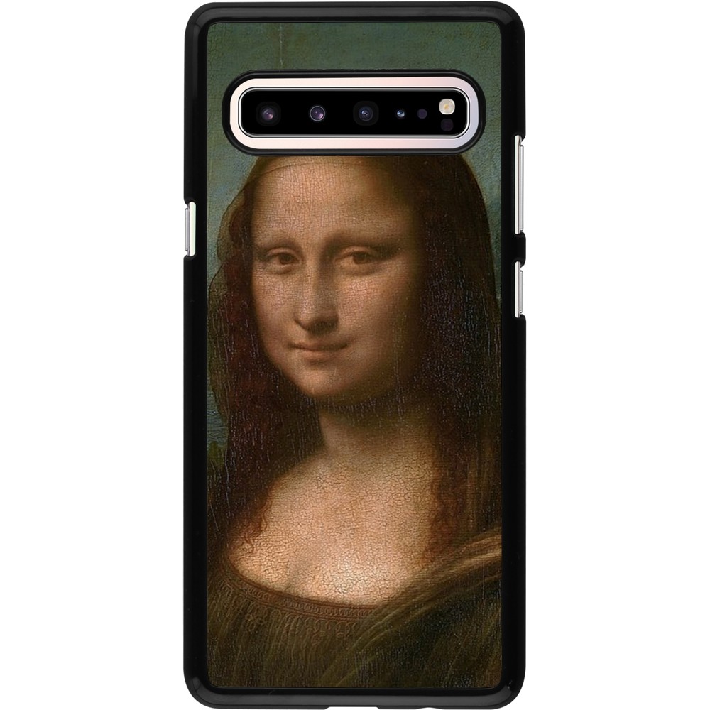 Coque Samsung Galaxy S10 5G - Tableau art - La Joconde - Léonard de Vinci