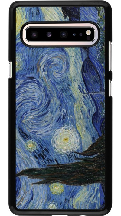 Coque Samsung Galaxy S10 5G - Tableau art - La Nuit étoilée - Van Gogh