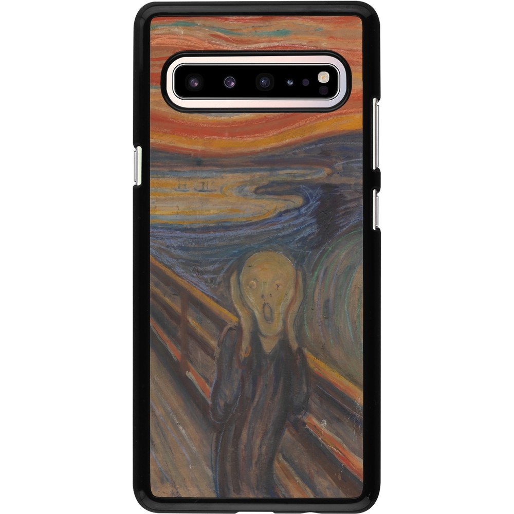 Coque Samsung Galaxy S10 5G - Tableau art - Le Cri - Edvard Munch
