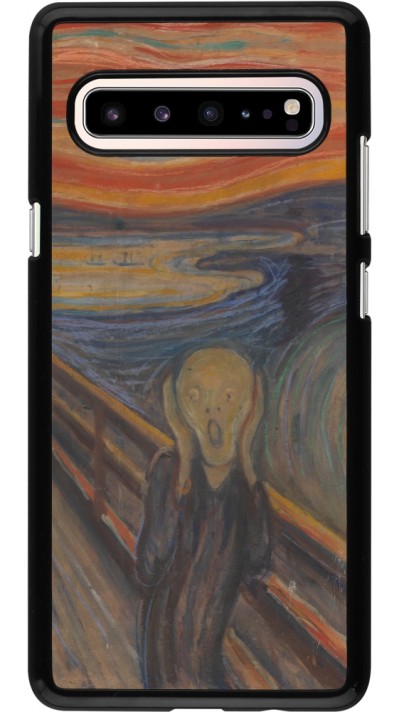 Coque Samsung Galaxy S10 5G - Tableau art - Le Cri - Edvard Munch