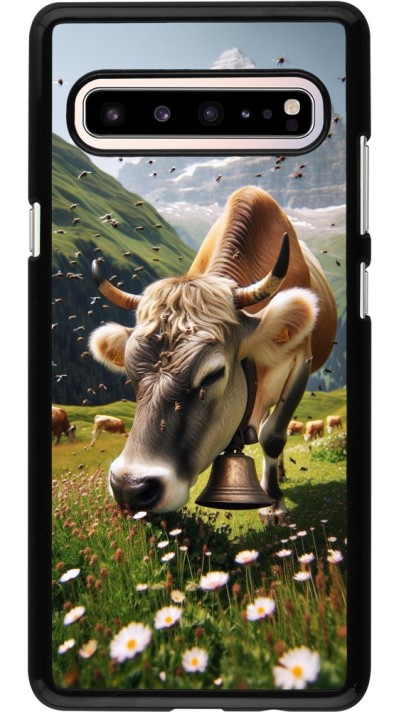 Coque Samsung Galaxy S10 5G - Vache montagne Valais