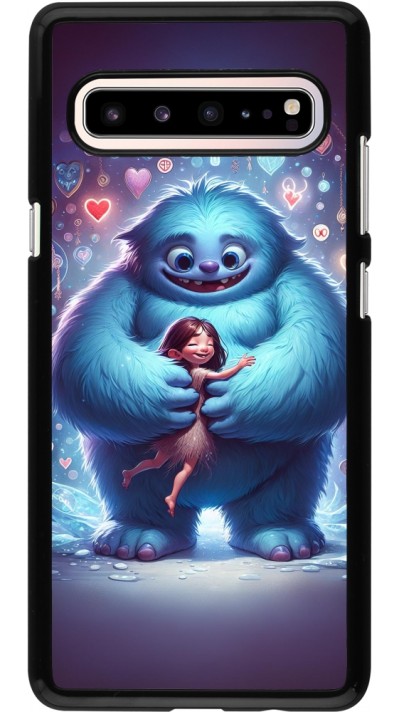 Samsung Galaxy S10 5G Case Hülle - Valentin 2024 Flauschige Liebe