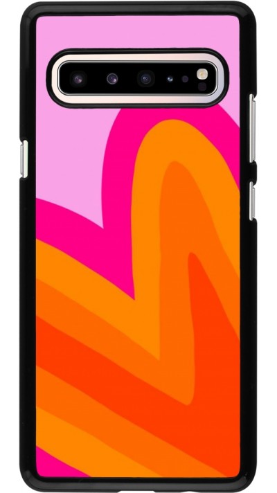 Coque Samsung Galaxy S10 5G - Valentine 2024 heart gradient