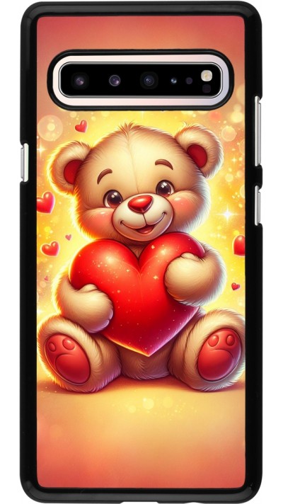 Samsung Galaxy S10 5G Case Hülle - Valentin 2024 Teddy Liebe