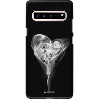 Coque Samsung Galaxy S10 5G - Valentine 2022 Black Smoke