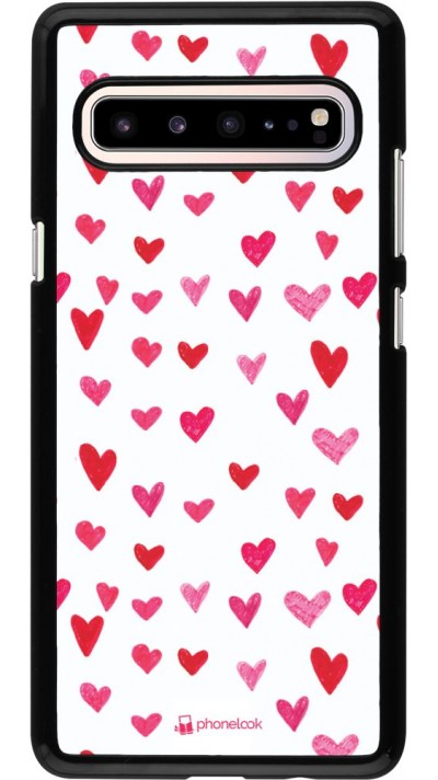 Hülle Samsung Galaxy S10 5G - Valentine 2022 Many pink hearts