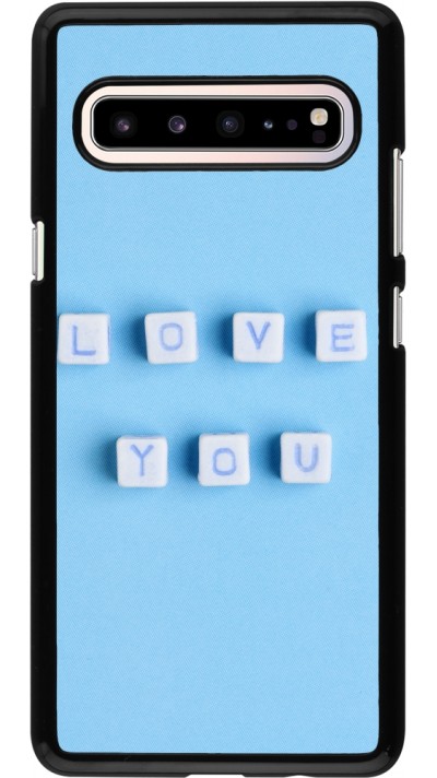 Coque Samsung Galaxy S10 5G - Valentine 2023 blue love you