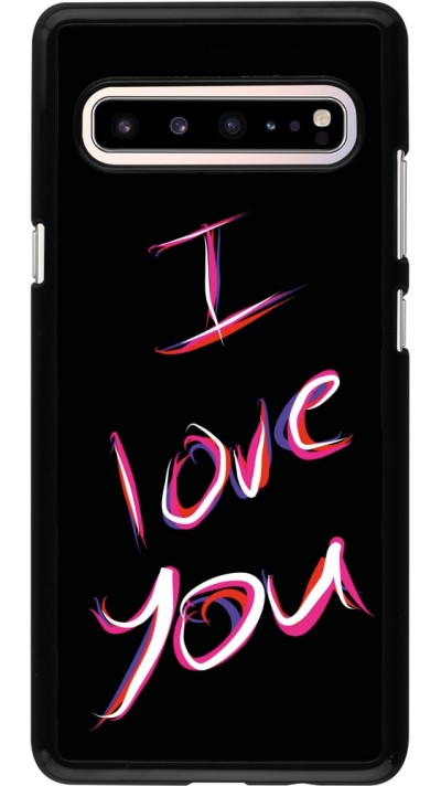 Coque Samsung Galaxy S10 5G - Valentine 2023 colorful I love you