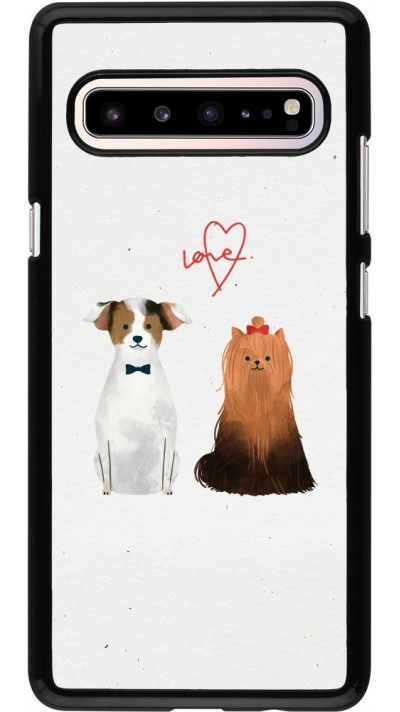 Coque Samsung Galaxy S10 5G - Valentine 2023 love dogs