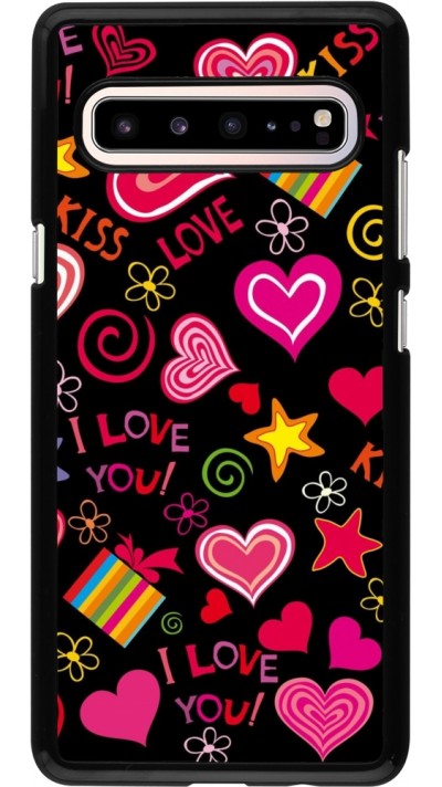 Coque Samsung Galaxy S10 5G - Valentine 2023 love symbols